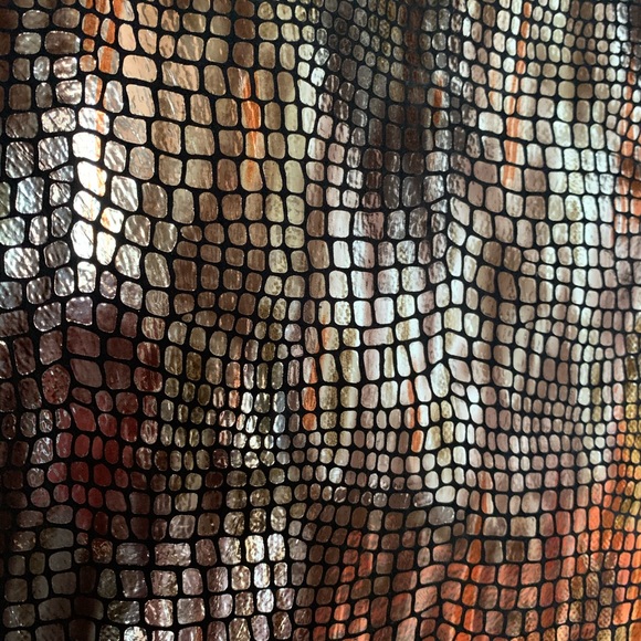 Hobo Metallic Faux Snakeskin Crossbody Bag - Picture 9 of 9